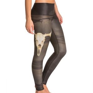 Teeki Deer Medicine yoga pants leggings S